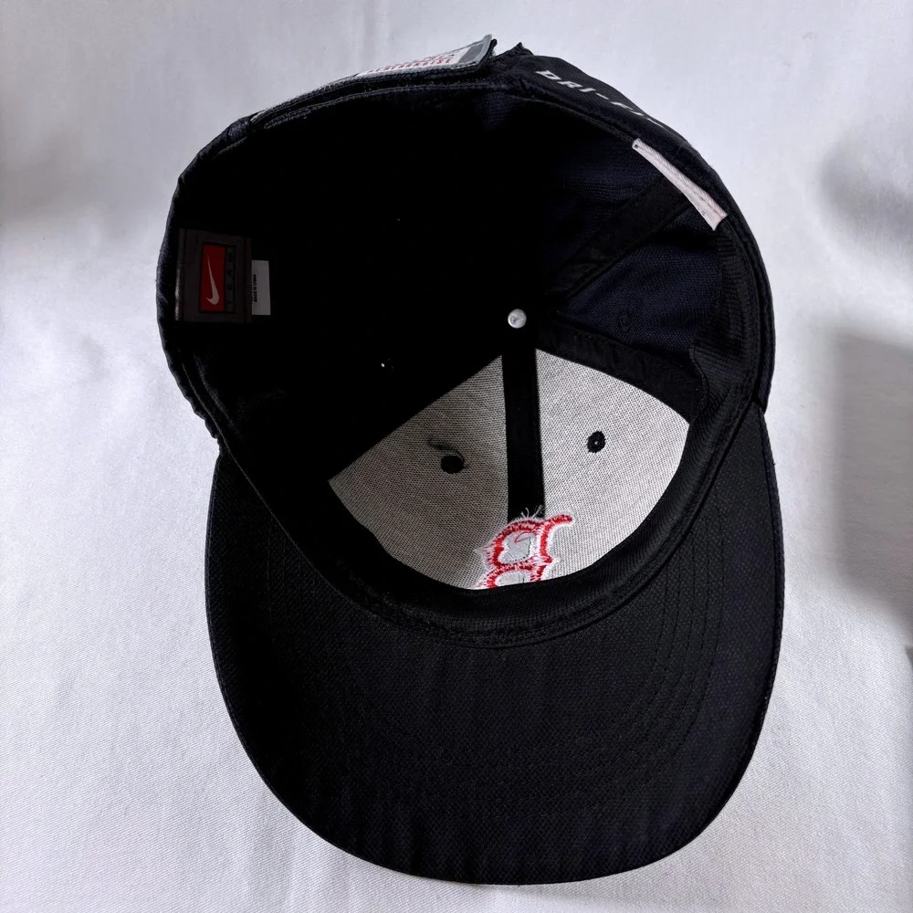 Nike Boston Red Sox Hat Navy Blue MLB Dri-FIT Adjustable Baseball Cap